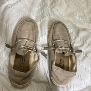 grey hey dude shoes